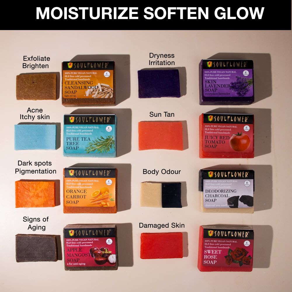 glowing skin organic soap