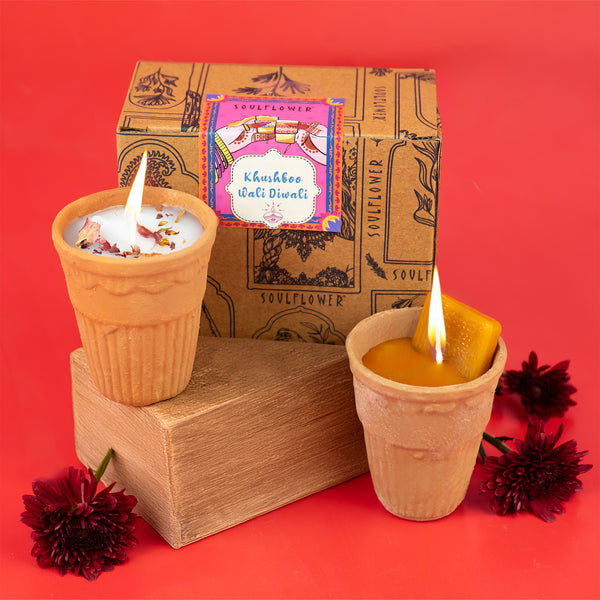 Chai Malai Kulhad Candle