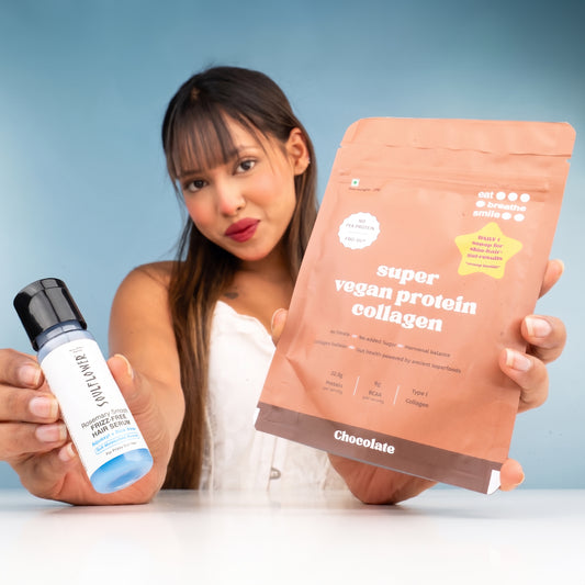 Frizz Free Hair Serum + EBS Collagen Protein