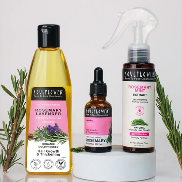 3x Rosemary for Hair Fall