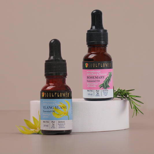 Rosemary & Ylang Ylang Essential Oil Set