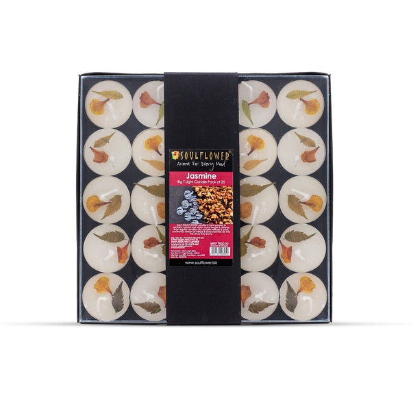 Jasmine Aroma T Light Candle Pack of 25