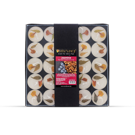 Jasmine Aroma T Light Candle Pack of 25