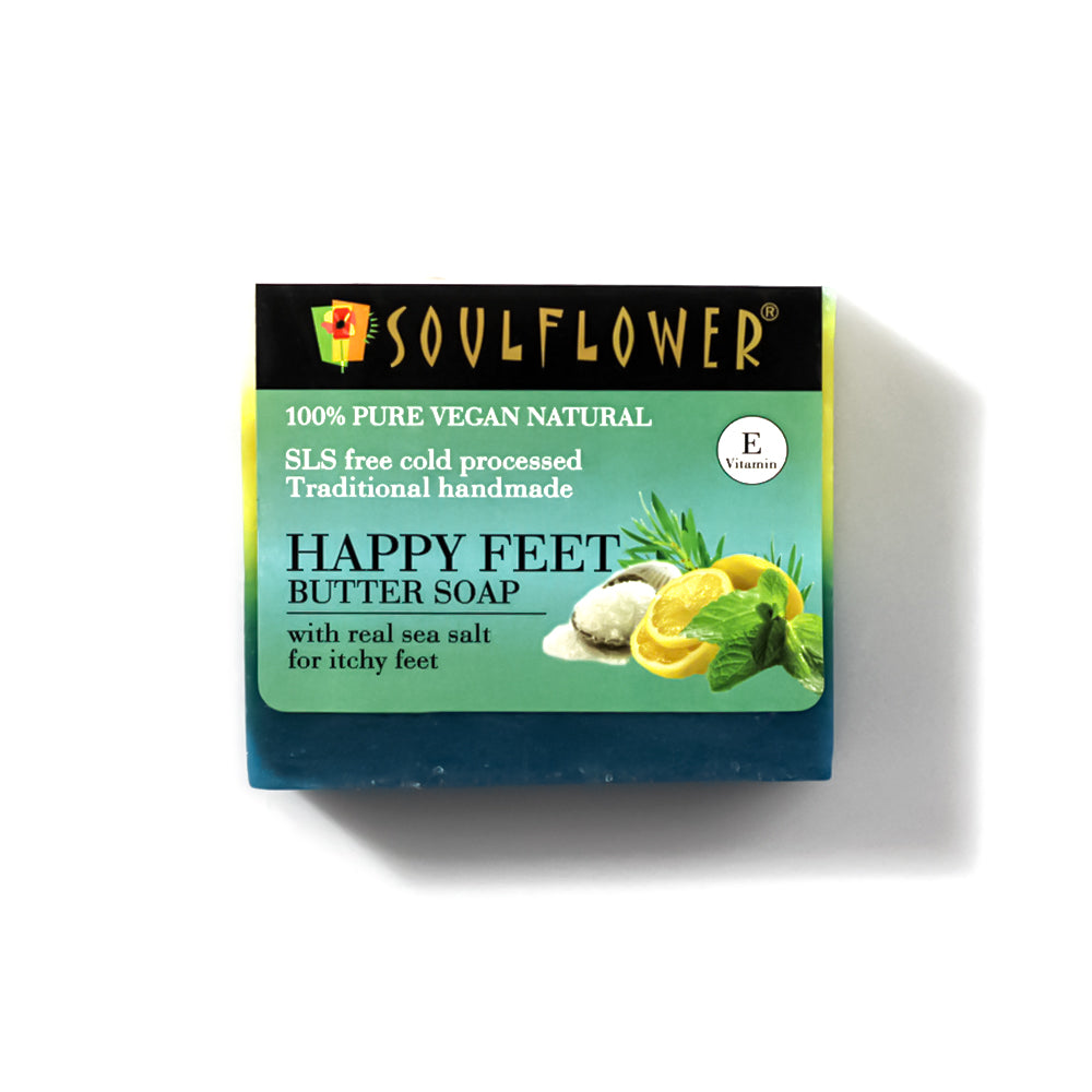 Soulflower Happy Feet Butter Soap 