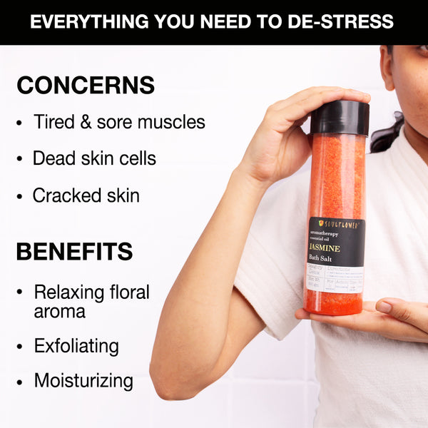 Concerns and Benefits of Jasmine Aroma Bath Salt