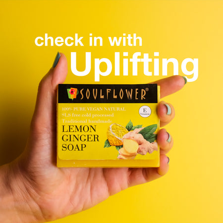Soulflower Lemon Ginger Soap