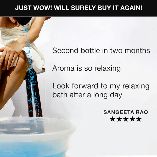 Ocean Blue Epsom Bath Salt