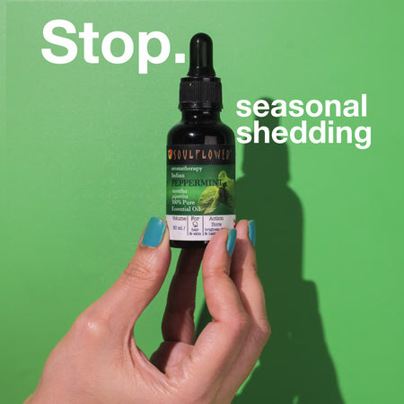 Peppermint Essential Oil  For Oily To combination Skin and Hair Types