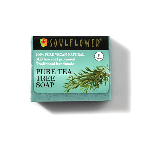 Soulflower Pure-Tea-Tree soap