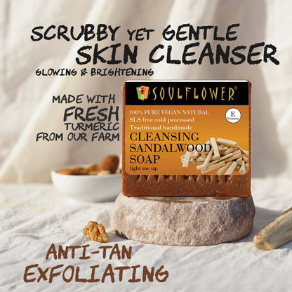 pure cleansing sandalwood soap 