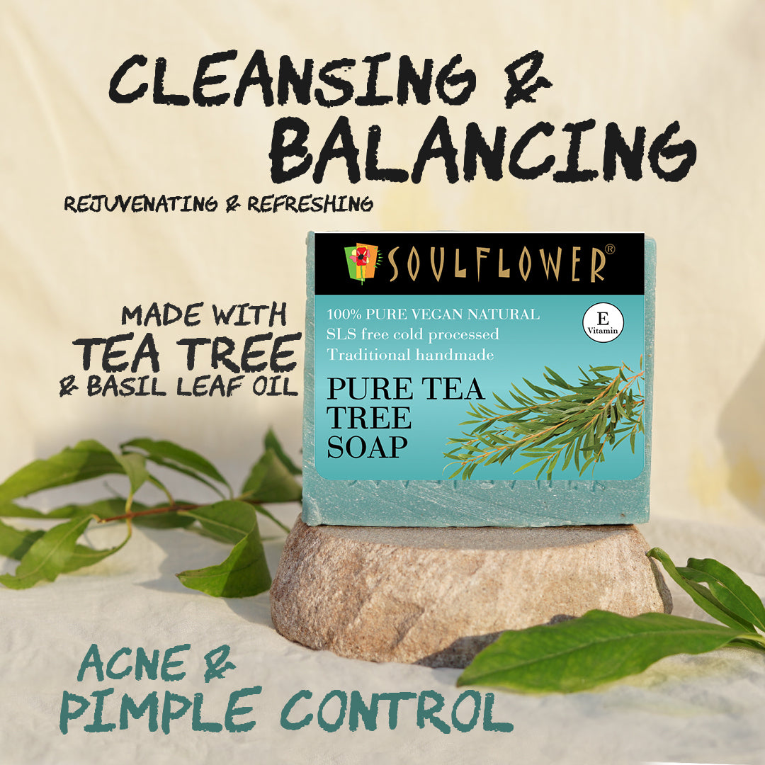 acne & pimple control tea tree soap