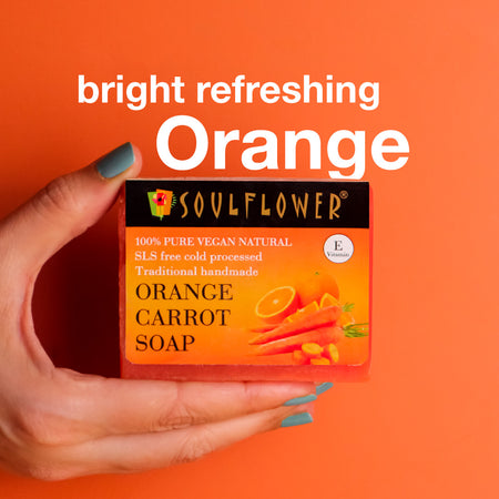 Vitamin C Rich Orange Carrot Soap 